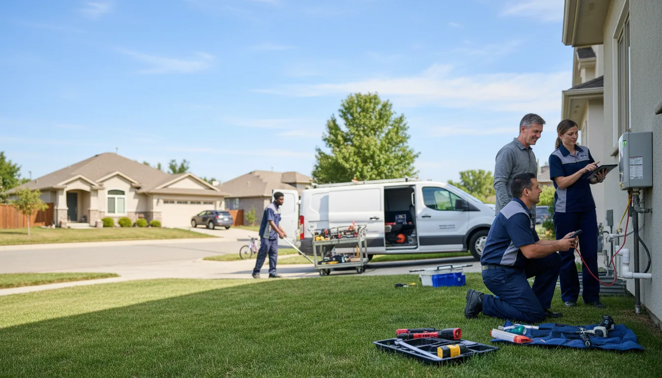 Tankless water heater service in Brush Valley, PA